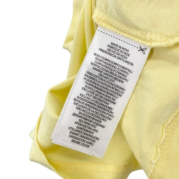 Polo Ralph Lauren Boys Short Sleeve Yellow T-Shirt - Picture 6 of 6